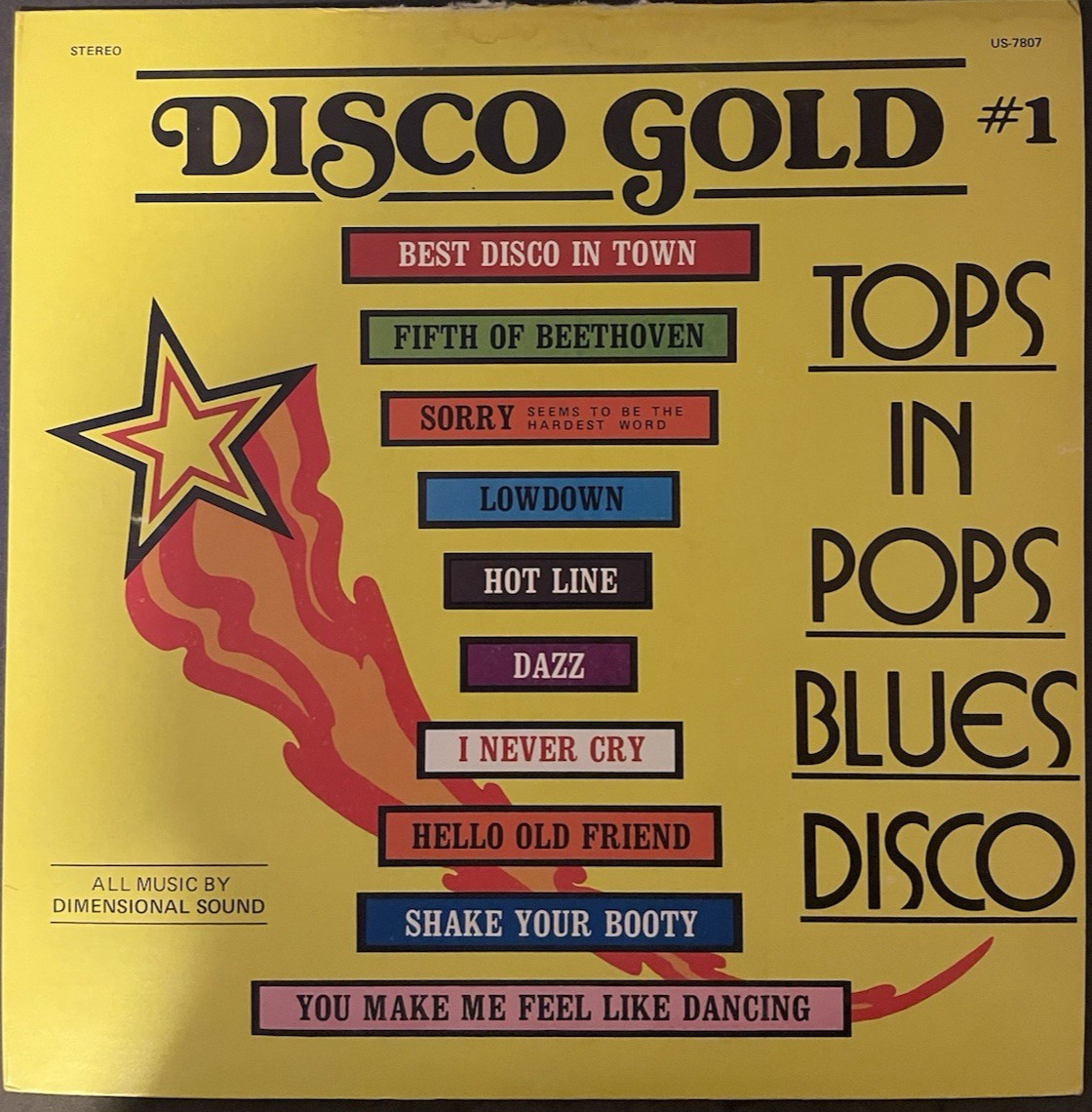 Dimensional Sound- Disco Gold #1- Vinyl LP (United/Cadet)