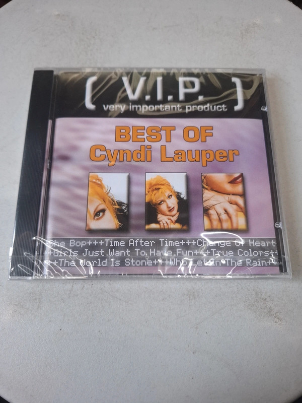 V.I.P. Very Important Product Best Of Cyndi Lauper CD Neuf Sous Blister 1€ | Boîte 18