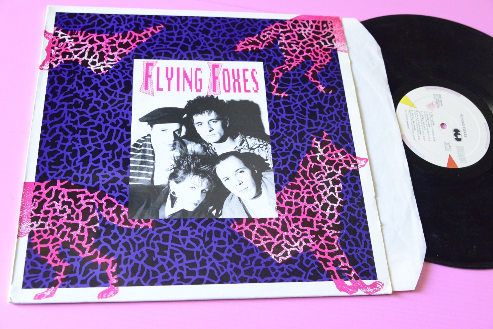 FLYING FOXES LP STESSO TITOLO ITALY 1985