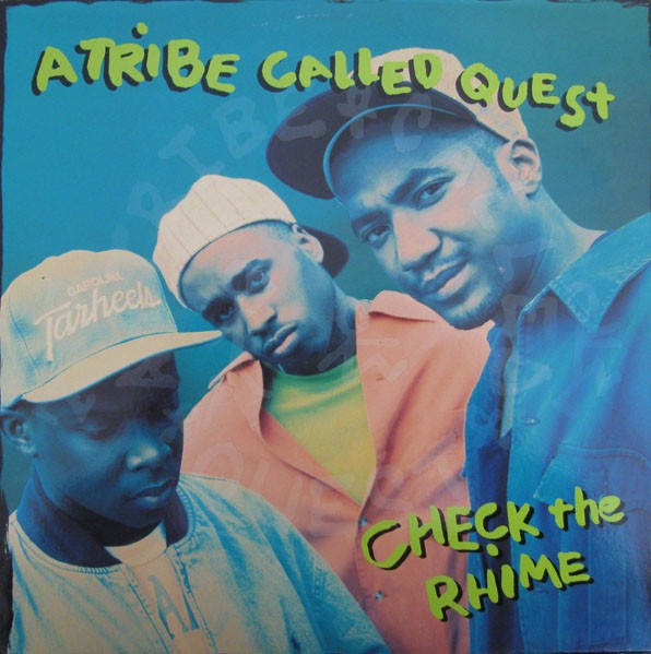A Tribe Called Quest - Check The Rhime (12") (Very Good Plus (VG+)) Vinyl