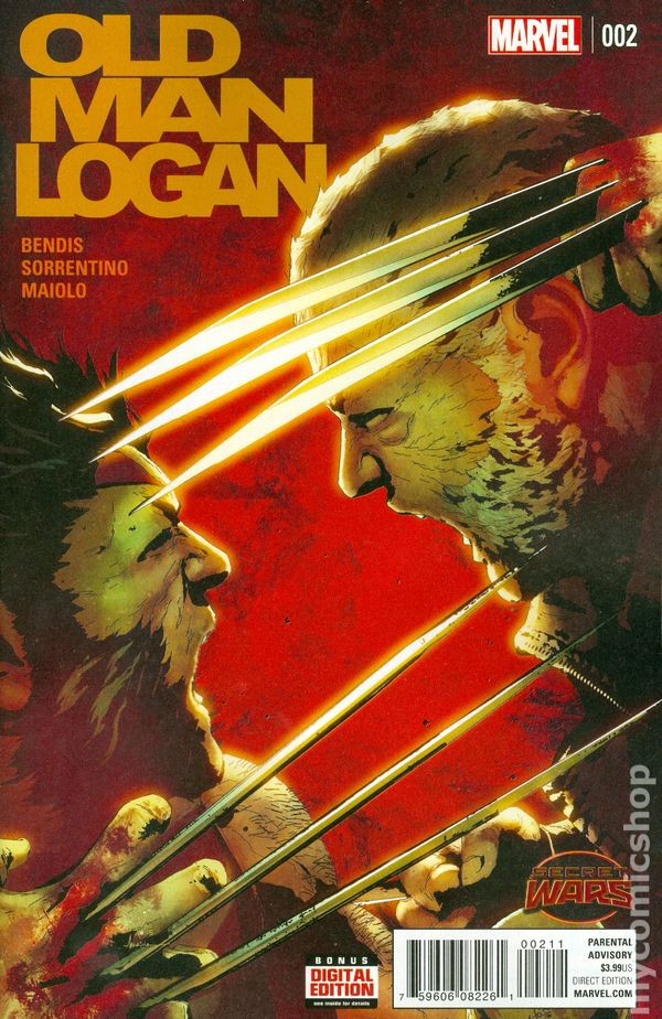 Vecchio Logan #2A Sorrentino quasi nuovo 9.4 2015 immagine stock