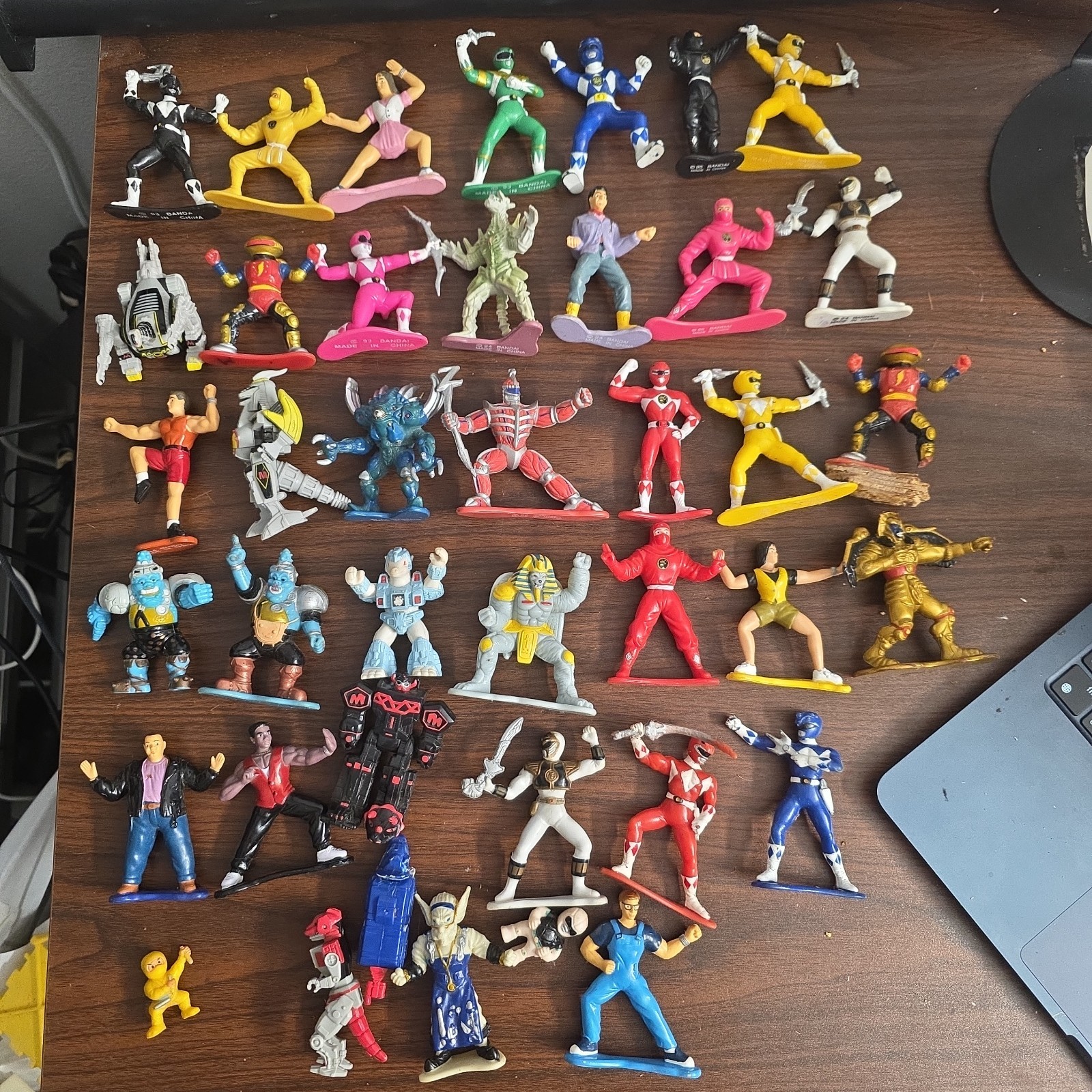 1995 Bandai Saban 38 Assorted - Power Rangers / Villains H 2”