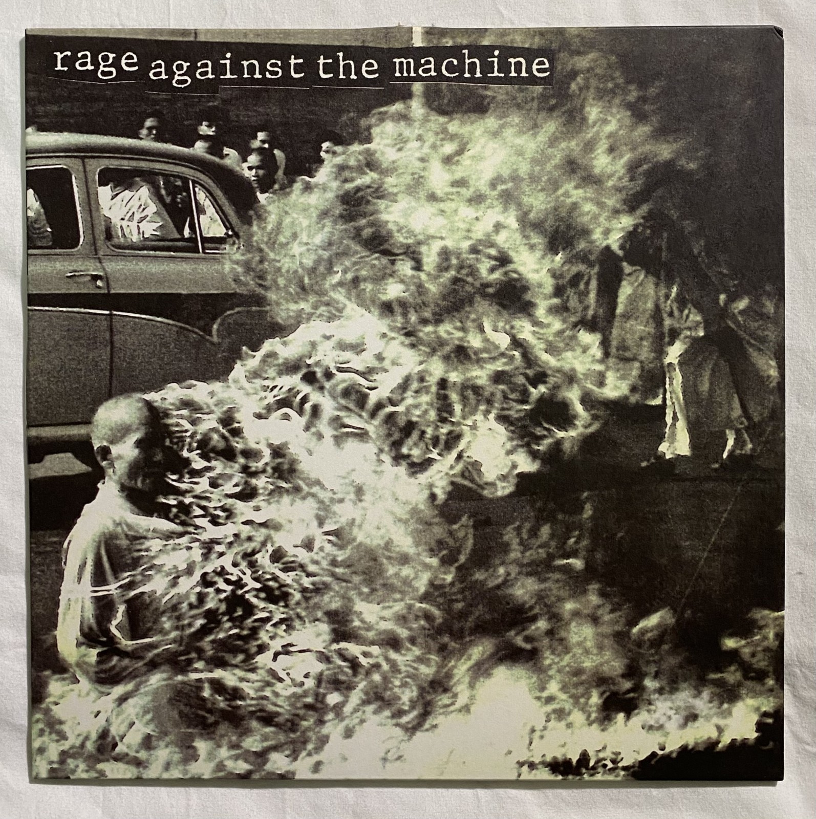 Rage Against The Machine Self-Titled LP, 20th Anniversary Re-release [XX], VG+