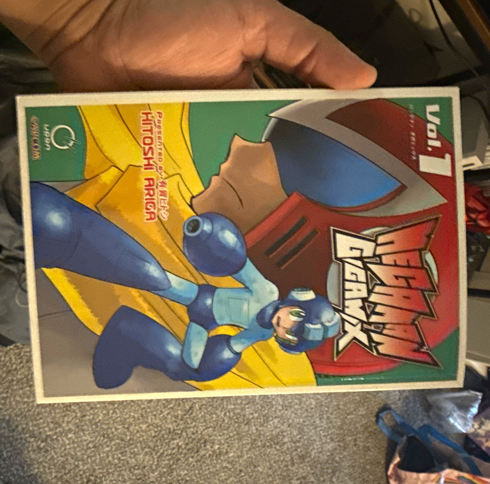 Mega Man GigaMix Vol. 1 libro tascabile commerciale (inglese) Hitoshi Ariga UDON