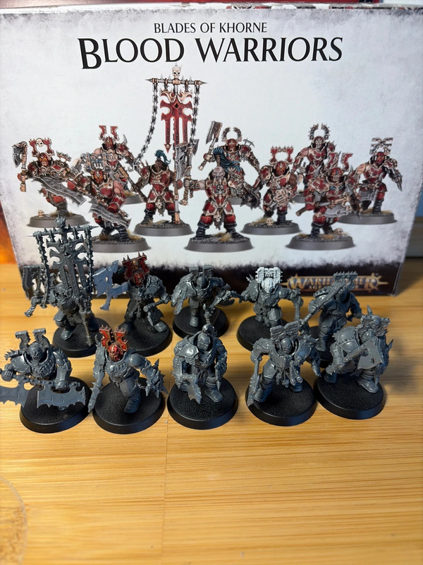 Warhammer AOS khorne blood Warriors