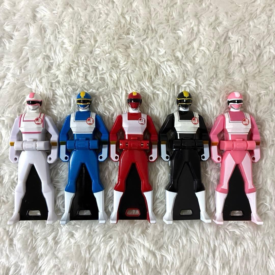 Gokaiger Changeman Ranger Key Set of 5 Sticker Wear