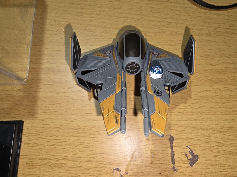 Miniatura Star Wars Anakin's Jedi Interceptor DeAgostini (Ler Descrição)