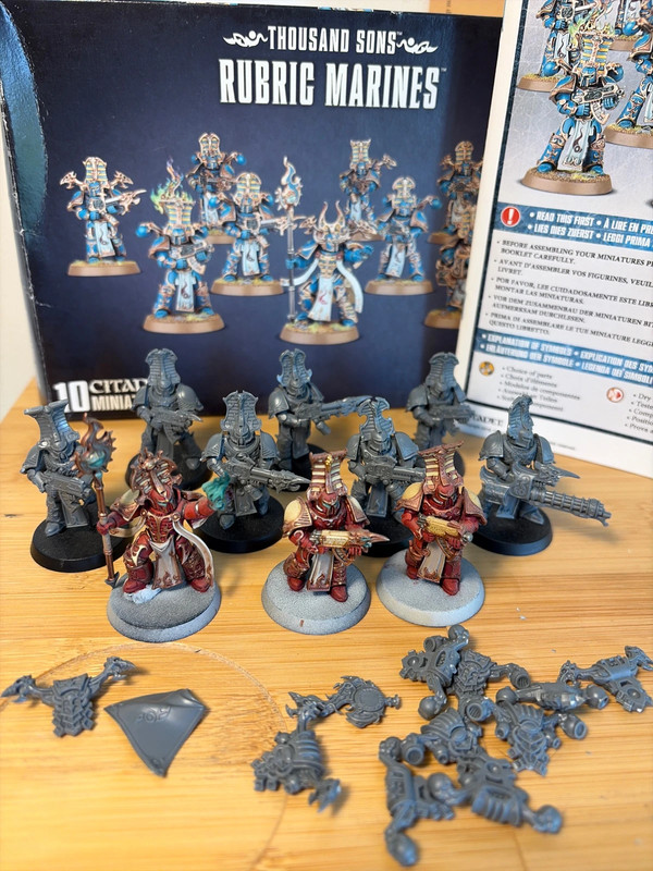 Warhammer 40k rubric marines