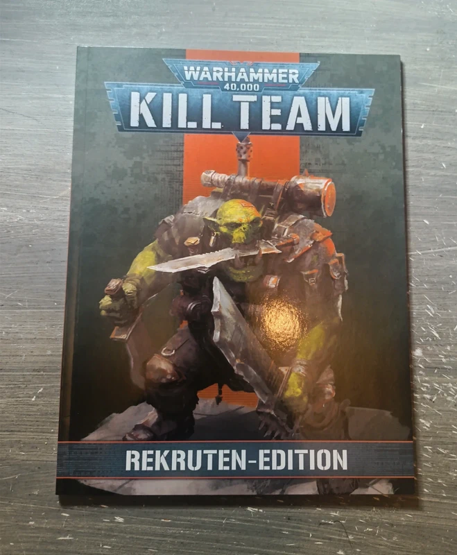 Livre de règle Kill team ( set initiation ) allemand
