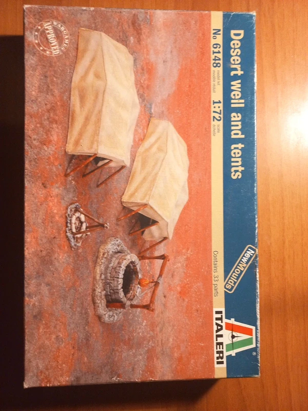 Italeri accampamento nel deserto