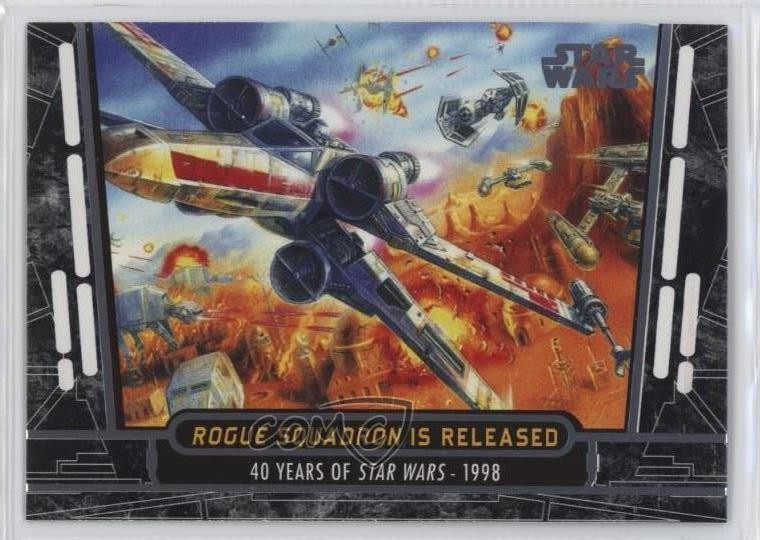 2017 Topps Star Wars 40th Anniversary Rogue Squadron è uscito #82 0y59