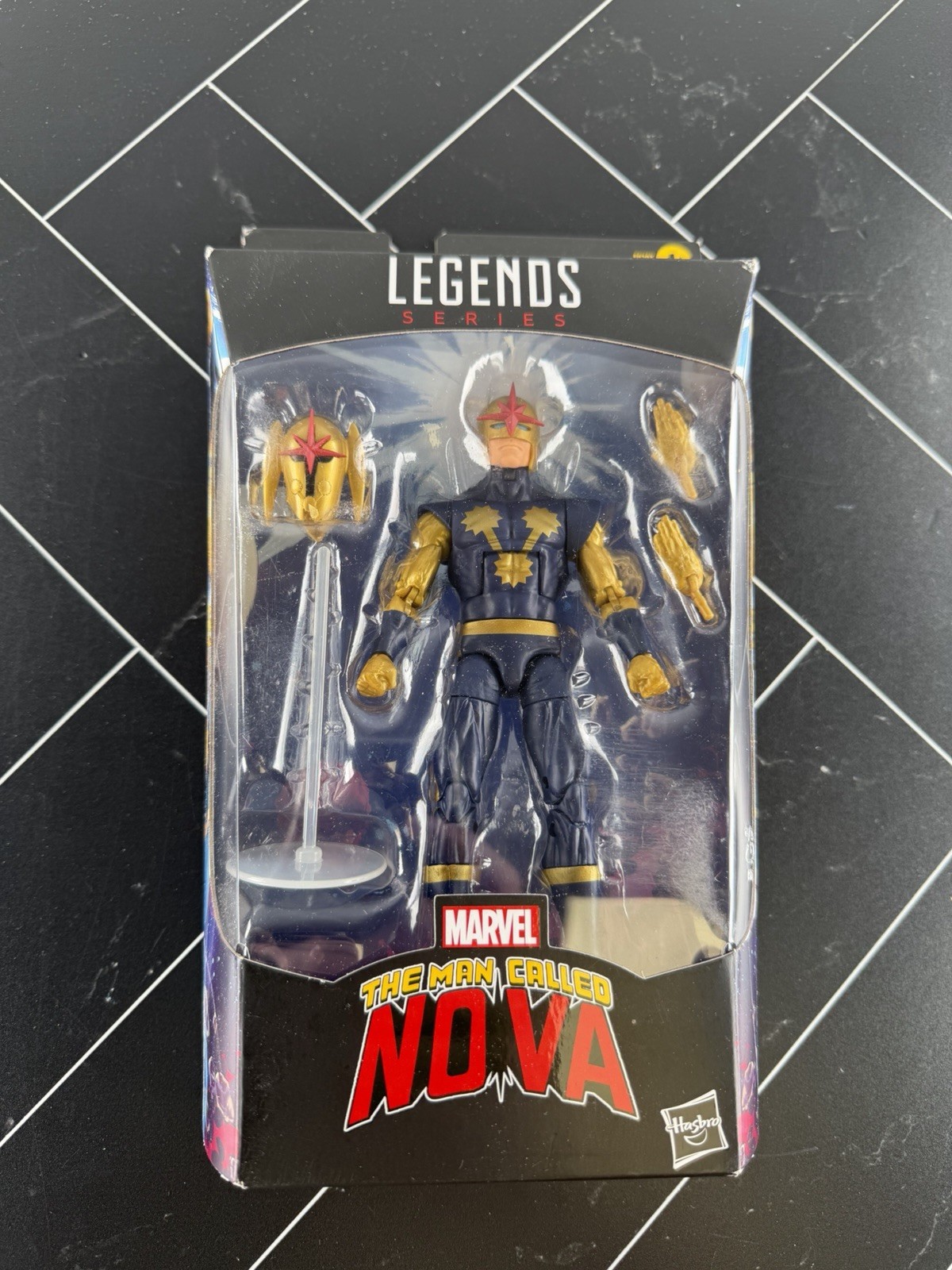 Marvel Legends Series Walgreens Exclusive The Man Called Nova Damaged Package