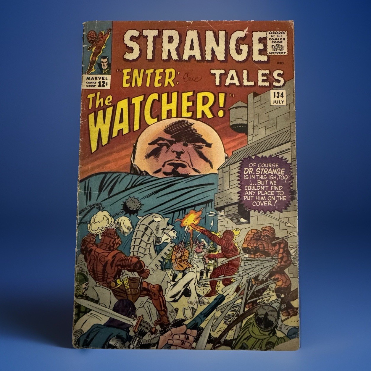 Strange Tales 134 Marvel 1965 Stan Lee Bob Powell Watcher Silver Age