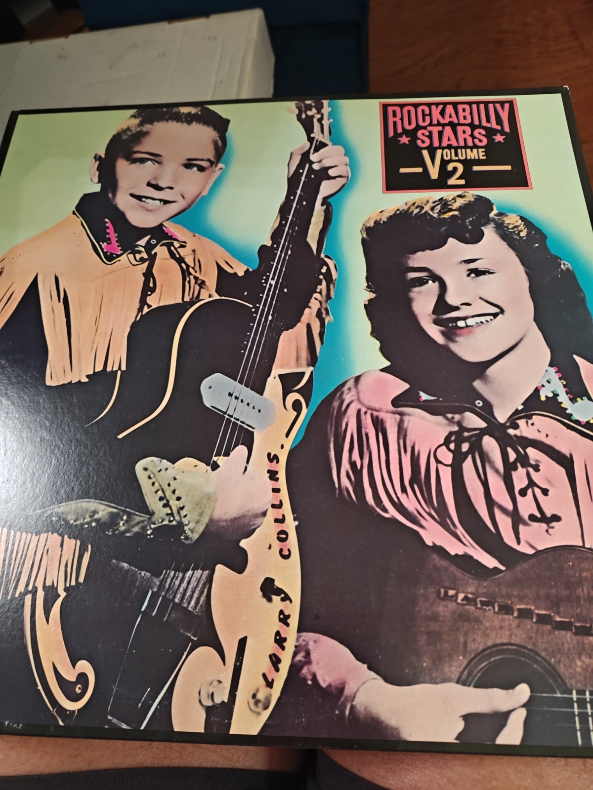 Rockabilly Stars Volume 2 LP 1972 Epic Everly Brothers, R.Nelson, J.Cash & More