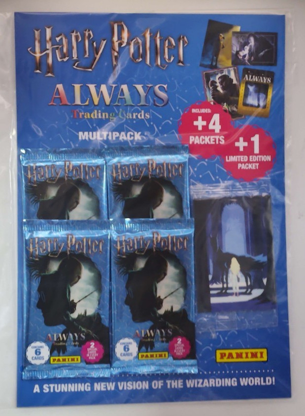 Panini Harry Potter Always Multipack: 27 trading cards  inc PETRONAS Ltd Ed