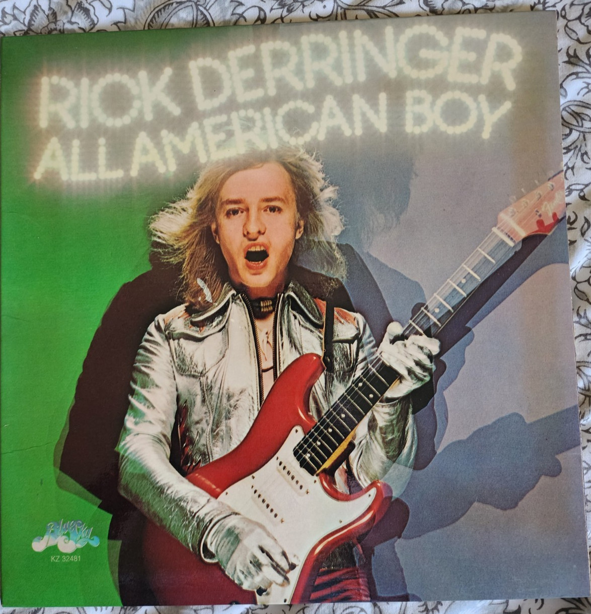 RICK DERRINGER - All American Boy VINYL LP Terre Haute Press (EX/EX), Gatefold