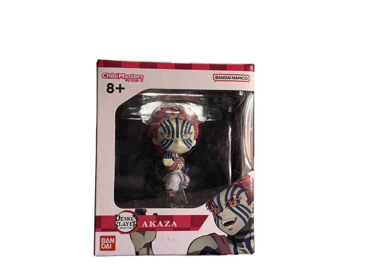 Modellino Demon Slayer Kimetsu no Yaiba Chibi Masters Akaza