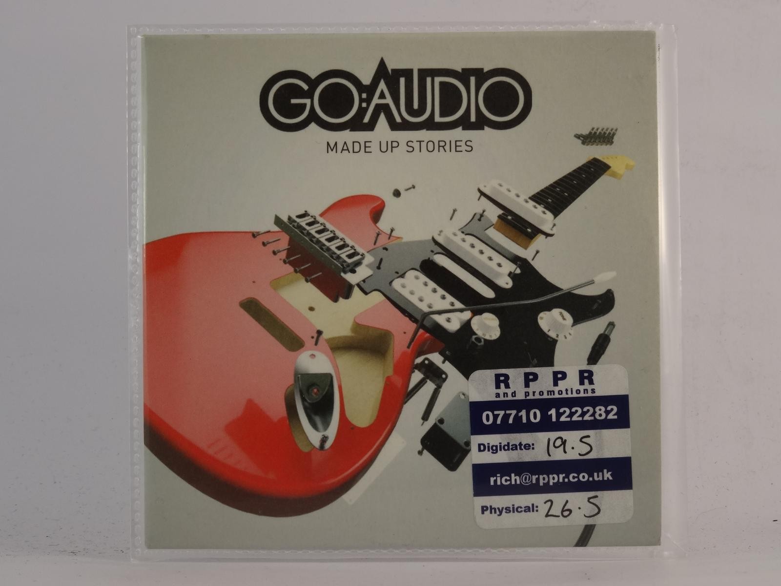 GO:AUDIO MADE UP STORIES (E63) 1 Track Promo CD Single including Card Sleeve SON