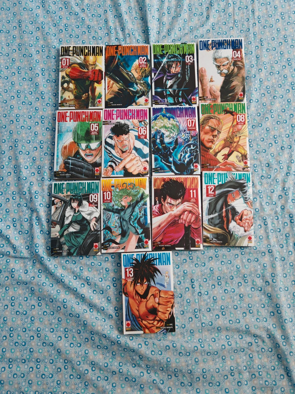 Manga One Punch Man volumi 1-13
