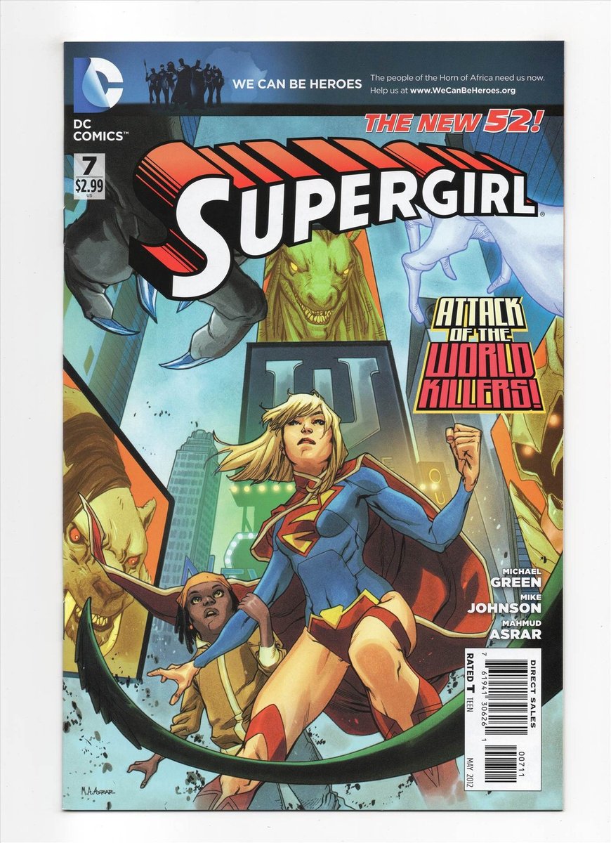 Supergirl #7 quasi nuovo + 2012 DC Comics nuovo 52