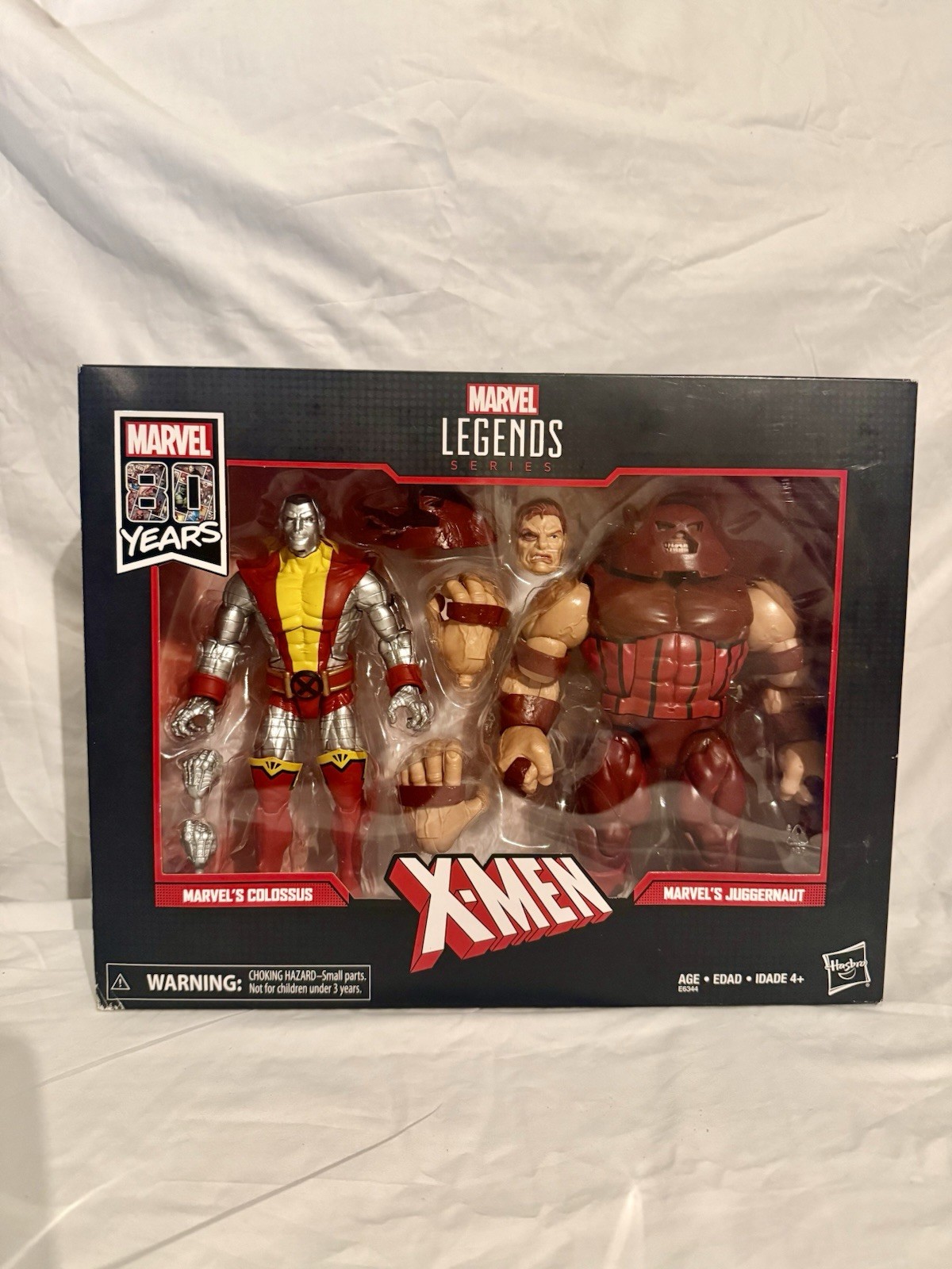 Marvel Legends: Marvel 80th Anniversary Colossus & Juggernaut confezione da due pezzi (2019)