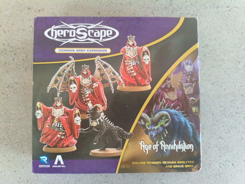 Heroscape: Revnan Acolytes & Grave Grim Common Army Expansion