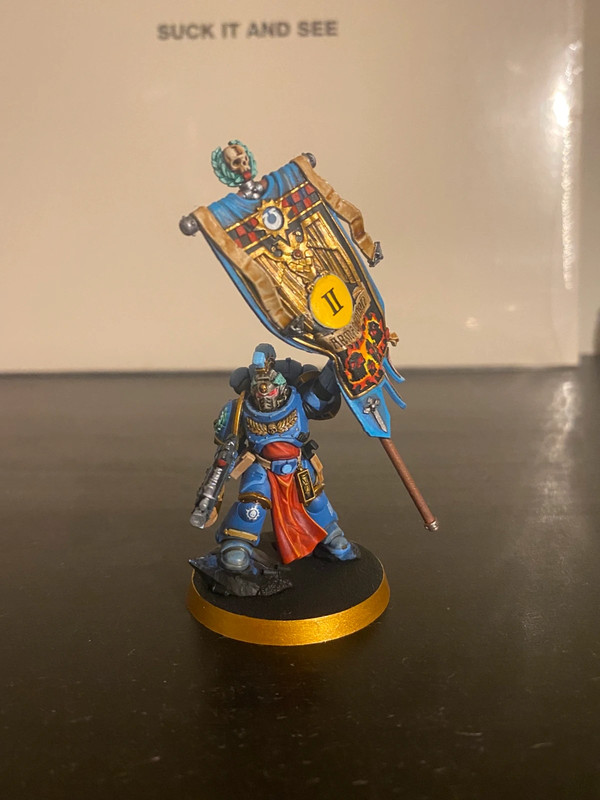 Warhammer 40K - Ancient Ultramarines from Armaggedon box