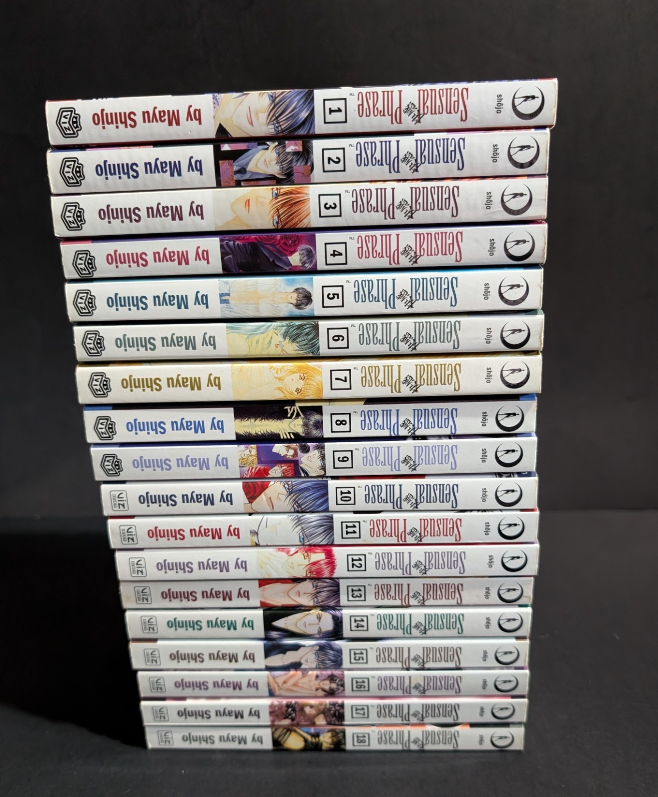 Sensual Phrase Manga Complete Set Volumes 1-18 Viz Media English Mayu Shinjo