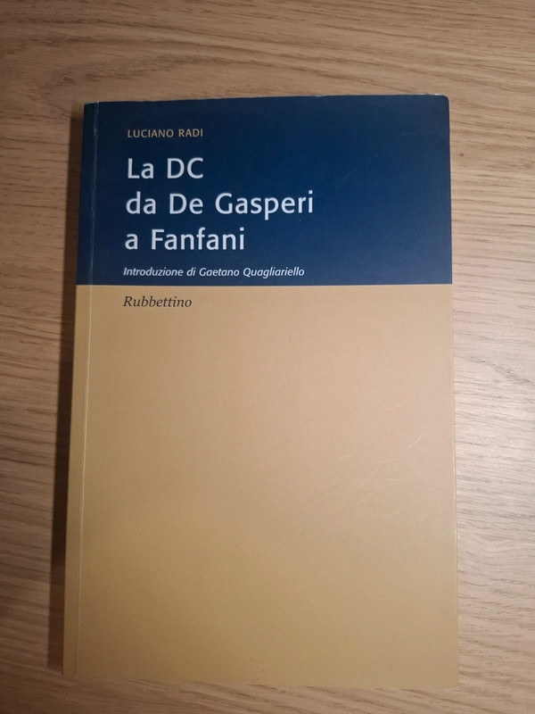 La DC da De Gasperi a Fanfani