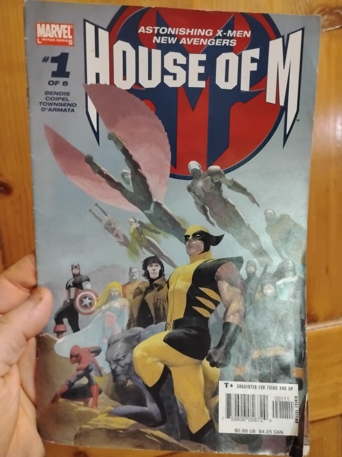 Marvel House Of M #1 Scarlet Witch/X-Men Chiave