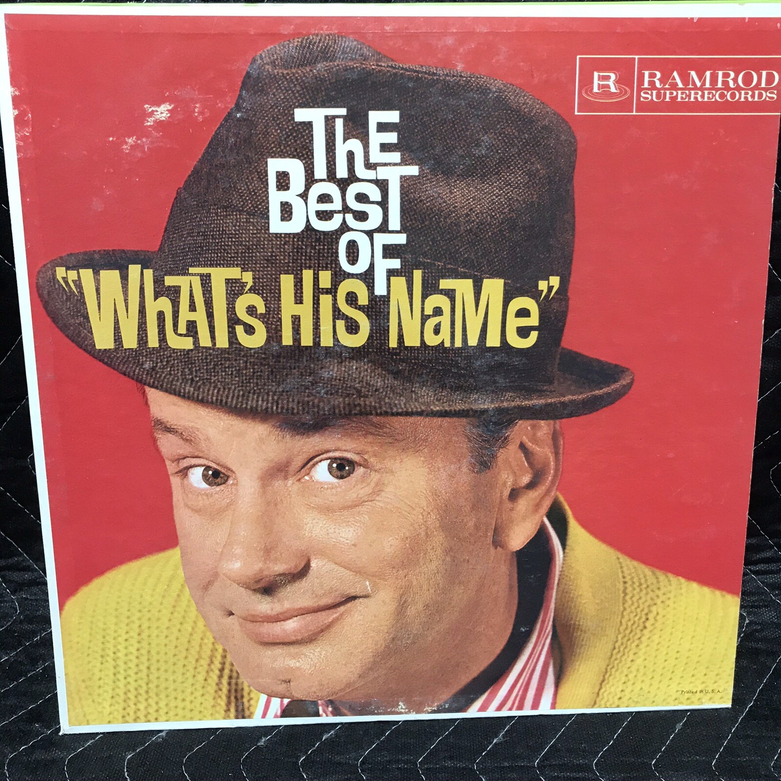 Vtg Jack Paar The Best Of What's His Name 1961 Comedy Humor Vinyl LP Record