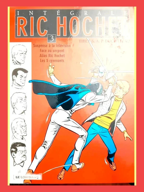 🔥 Livre très apprécié – Ajouté par de nombreux favoris ! Ric Hochet, intégrale, tome 9782803619894