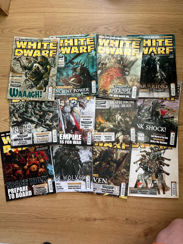 White Drawf magazines 2009