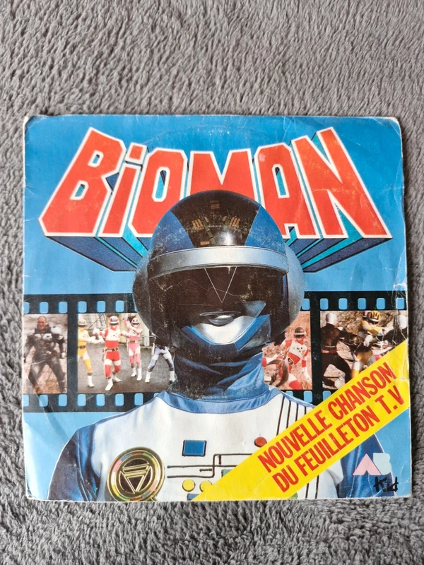 Vinyle 45T Bioman