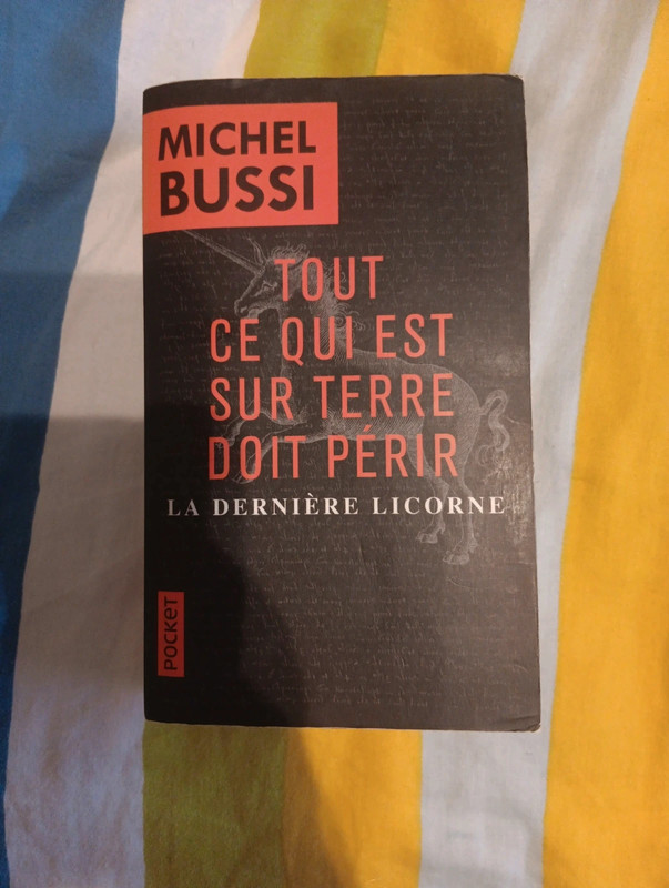 Livre de Michel Bussi Tout ce qui est sur Terre doit périr