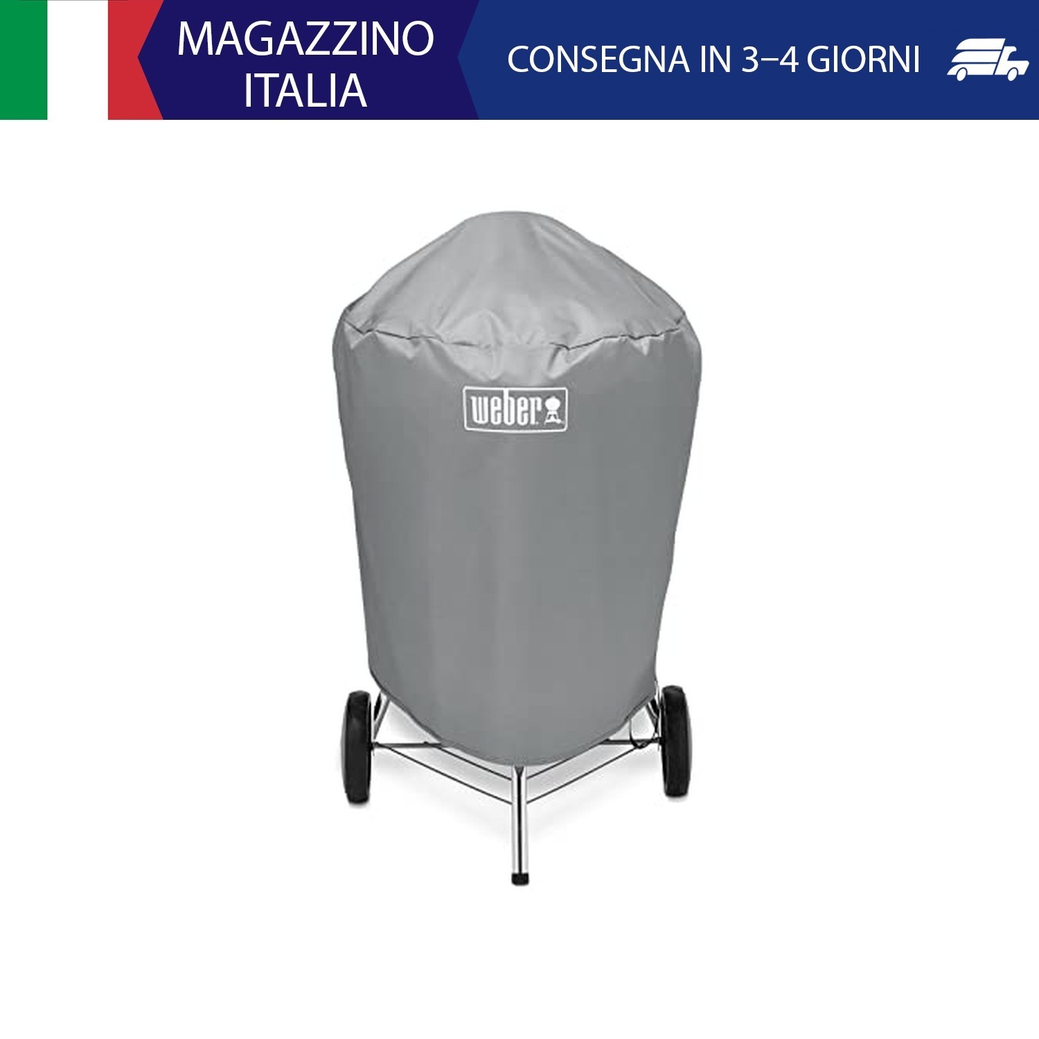 Weber Custodia per barbecue/per barbecue a carbone da 57 cm, tessuto leggero res