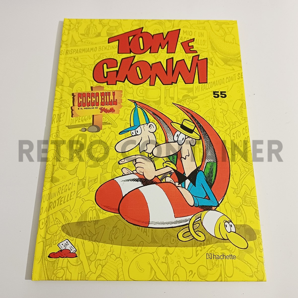 Cartonato Hachette COCCO BILL E IL MEGLIO DI JACOVITTI - 55 Tom e Gionni