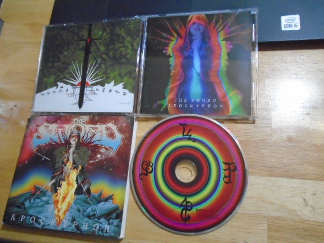 The Sword CD Apocryphon 2012 stoner doom metal MOUNTAIN OF SMOKE jawbox clutch
