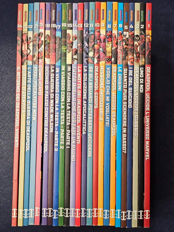 Deadpool serie oro (completa) marvel panini comics