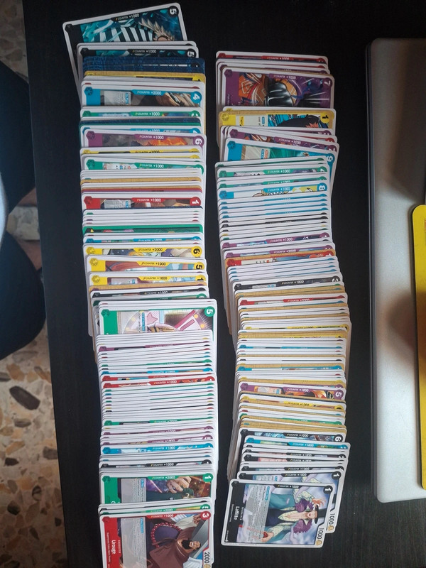 Lotto carte one piece comuni