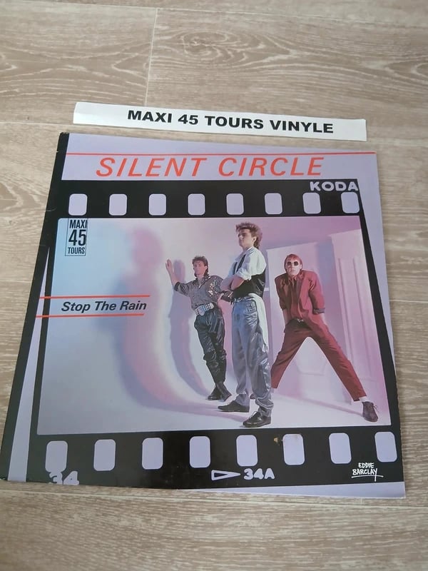 Silent circle : Stop the rain 1986 France 12" Maxi 45 Tours Vinyle