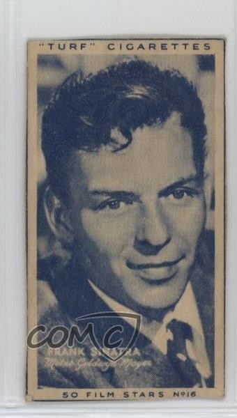 1947 Turf Sigarettes Film Stars Frank Sinatra #16 04le