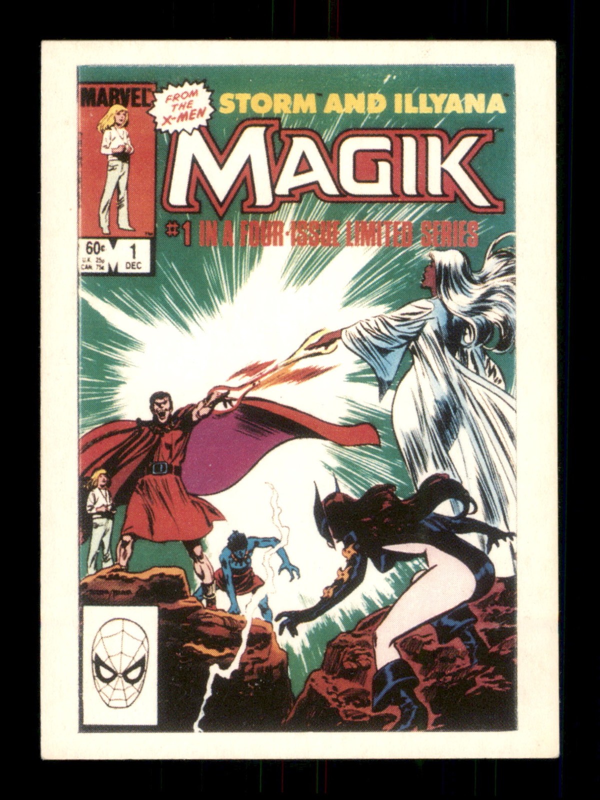 Magik (serie limitata) 18 Marvel Comics Comic Images Trading Card TCG CCG