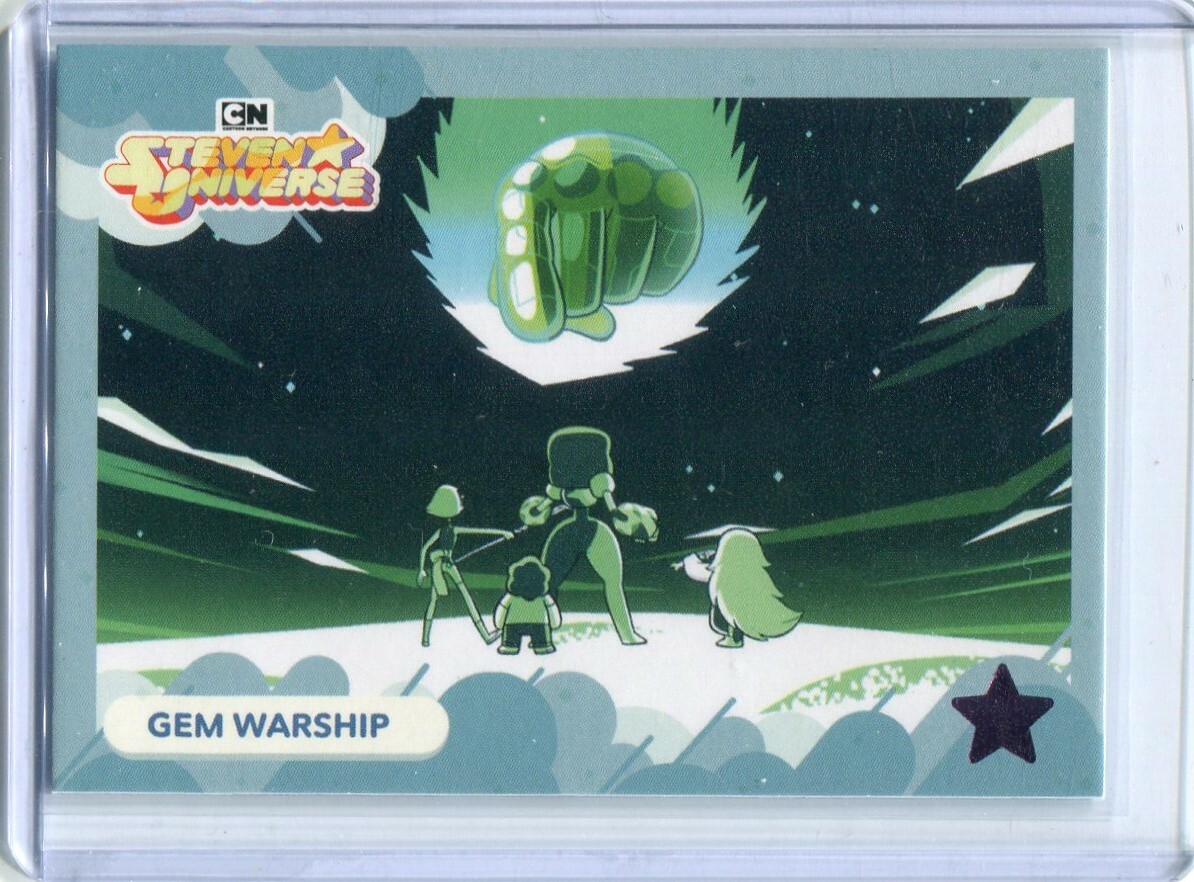 Carta di culto Cryptozoic Steven Universe 2019 rosa deco lamina gemma 17
