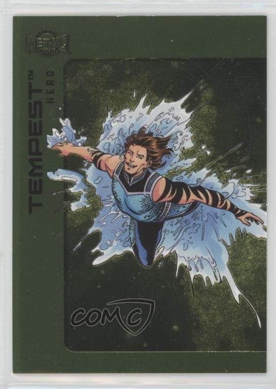 2025 Skybox Metal Universe Batman verde lime FX 171/175 Tempest #51 0s6k