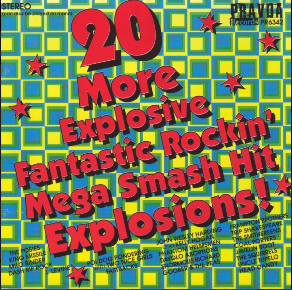 20 More Explosive Fantastic Rockin' Mega Smash Hit Explosions! [Pravda] CD / NM+