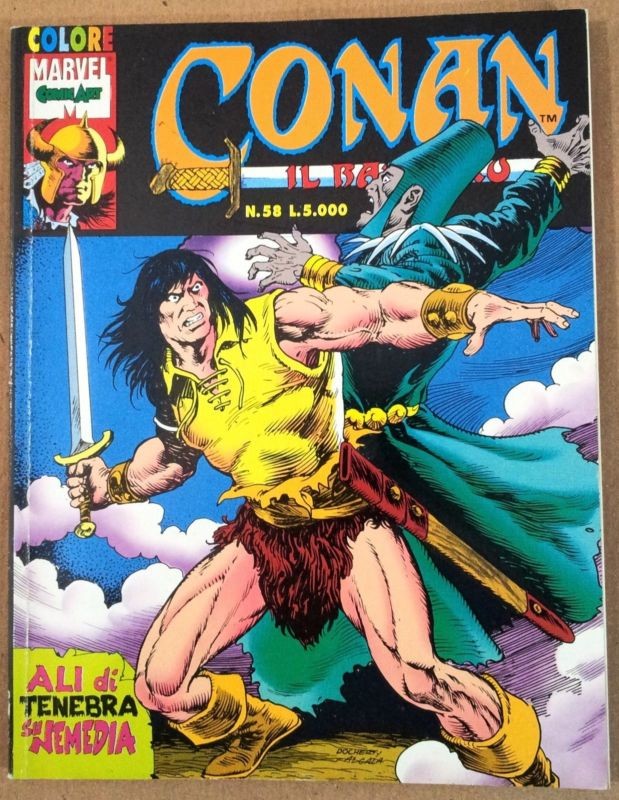 Conan il barbaro colore n.58  ali di tenebra su Nemidia d. Comic Art