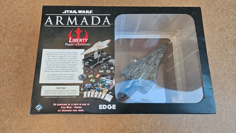 Star Wars Armada - Liberty Espansione MC80 (Completo - Lingua Francese)