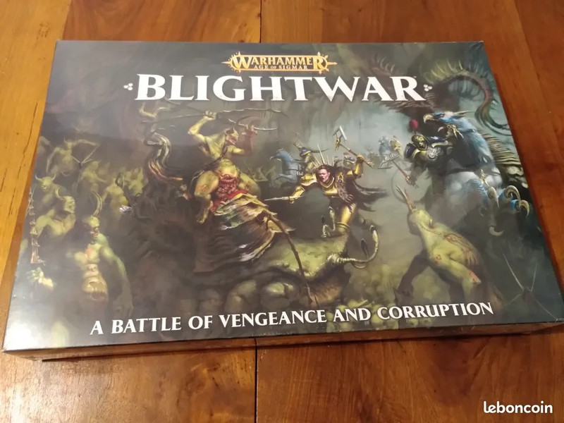 [collector gem] Warhammer Age of sigmar: Blightwar 2017 Rare oop factory sealed box set