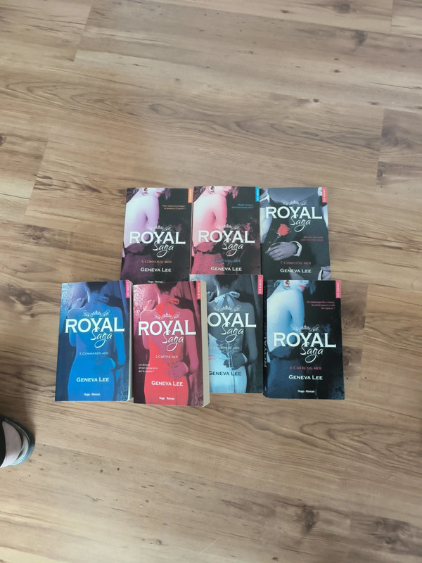 Lot livres royal saga